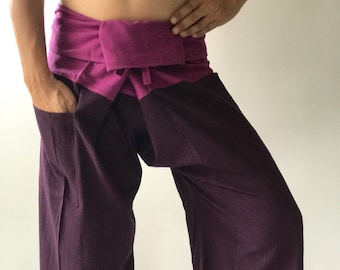 2T0013 Thai fisherman/Yoga are pants Free-size: Will fit men or woman