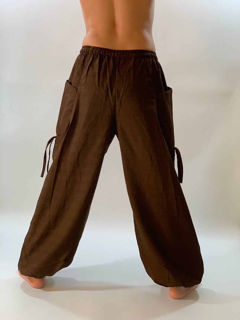 HR0113 Cotton baggy unisex harem pants,Thai rayon Style Harem Yoga Pants Harem pants