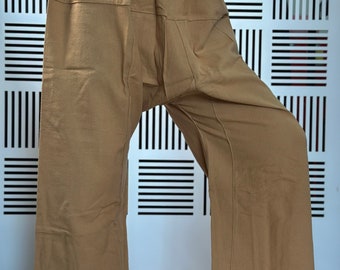 FP0034 Elastic waist Thai Fisherman Pants Wide Leg pants, Wrap pants, Unisex pants, Thai Fisherman Pants, Cotton