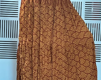 SY0004 Saia Boho Patchwork Rayon. Saia longa, estilo boho, Saia de praia