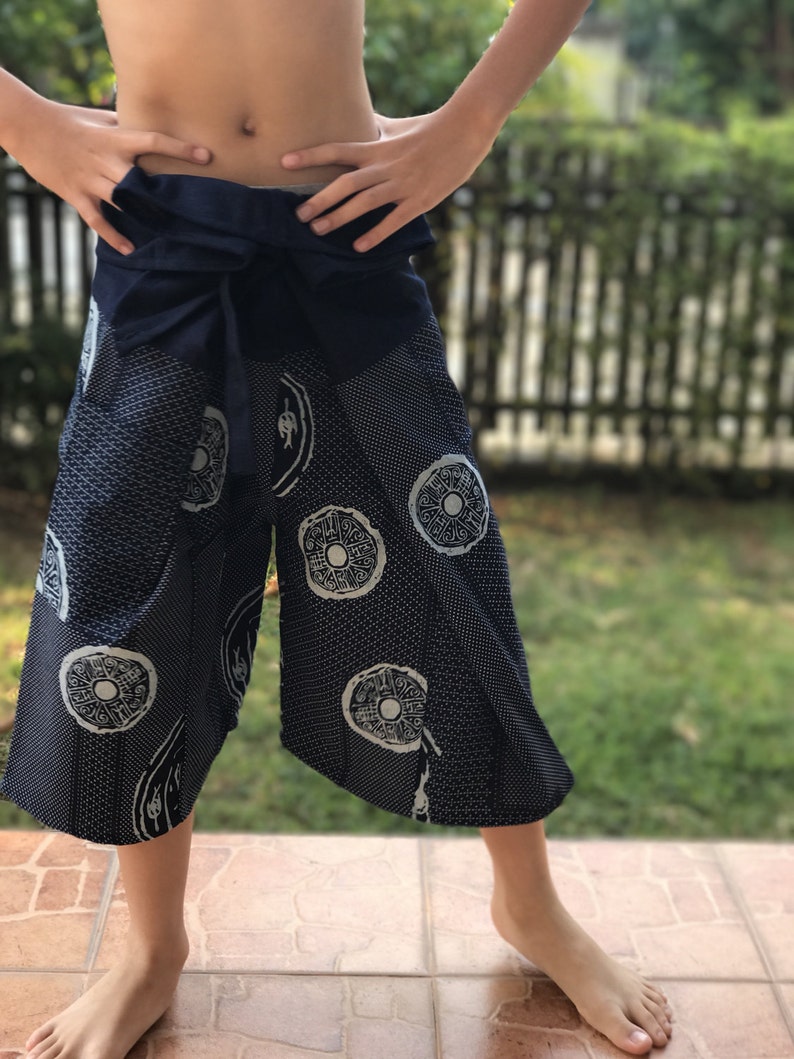 KD0001 kid fisherman pant thai yoga pants pants fit for all Etsy