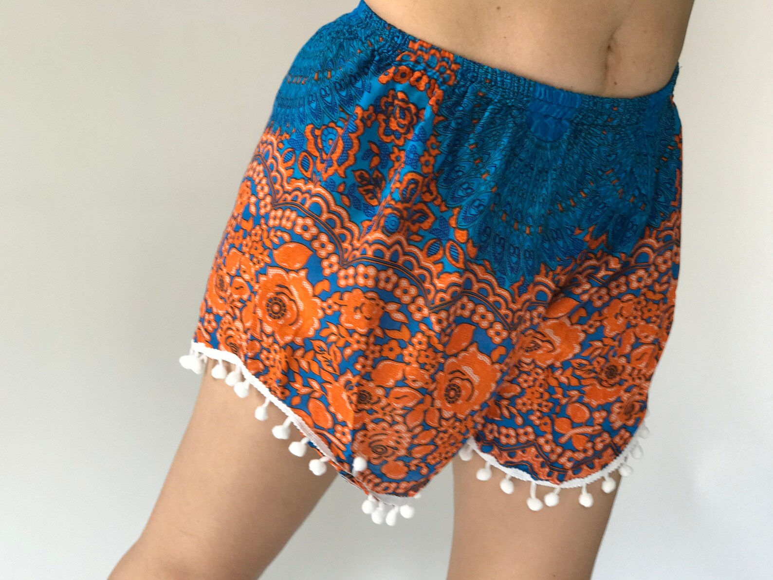 PP0059 Pom Pom Shorts Beach Summer Pants Freshy Pants Fashion Etsy