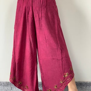 ID0629 Original Ethnic Indian cotton trousers, Casual pants, Indian trousers,