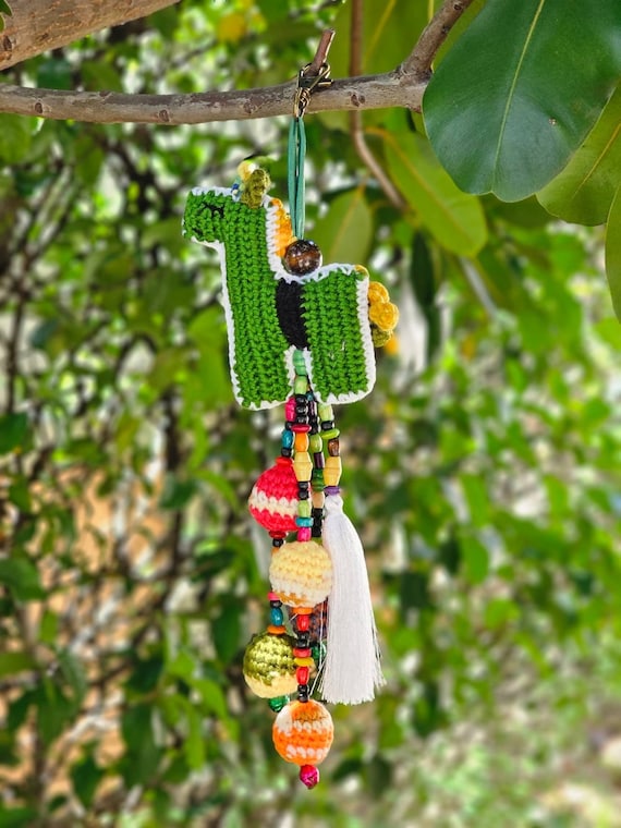 A0028 Handmade Pom Pom Keychains , Handmade Charm Traditional