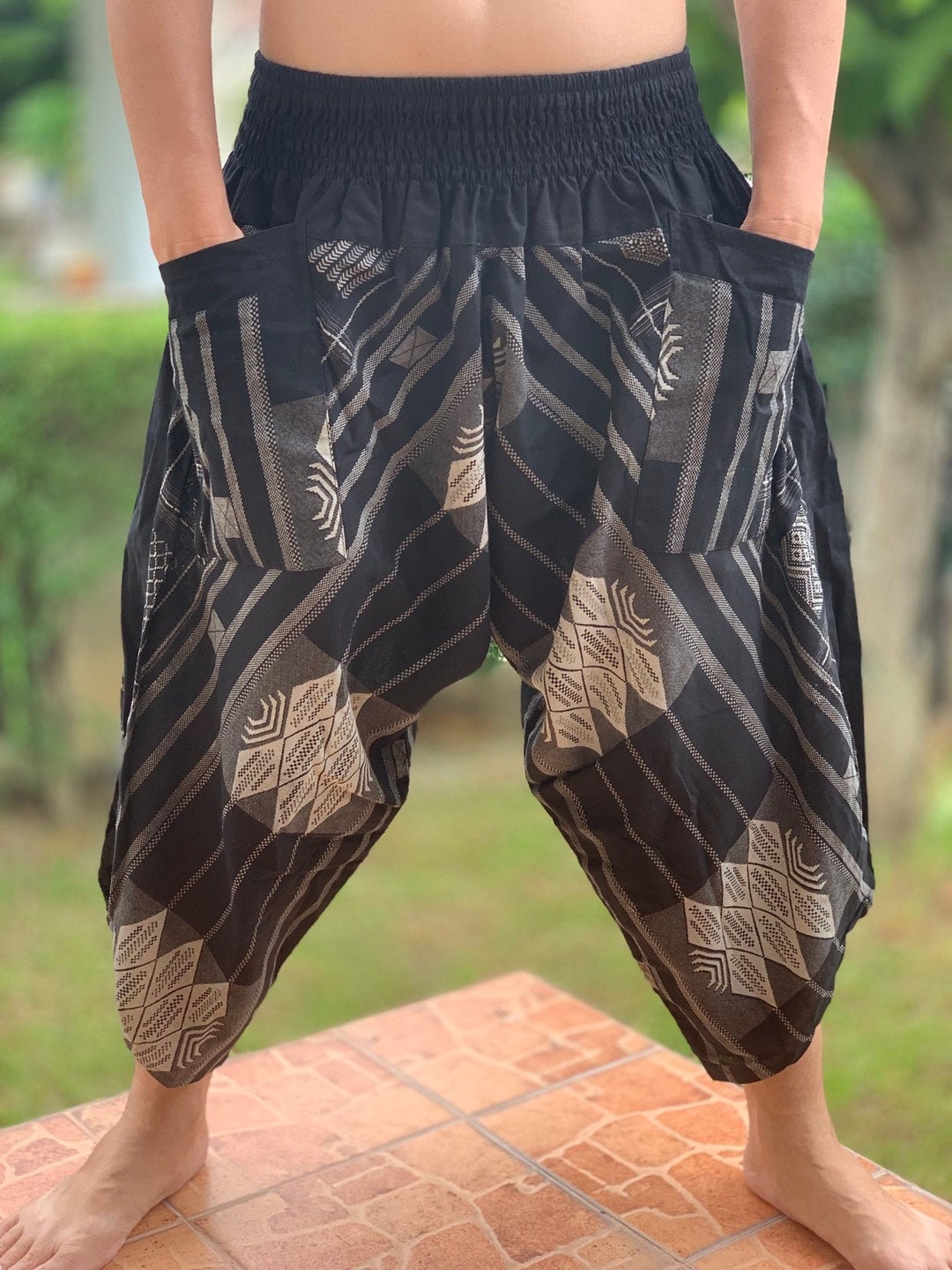Samneric Pants XL0015 New Arrival Samurai Pants, Handmade Pants, Men's Fashion, Unisex ...