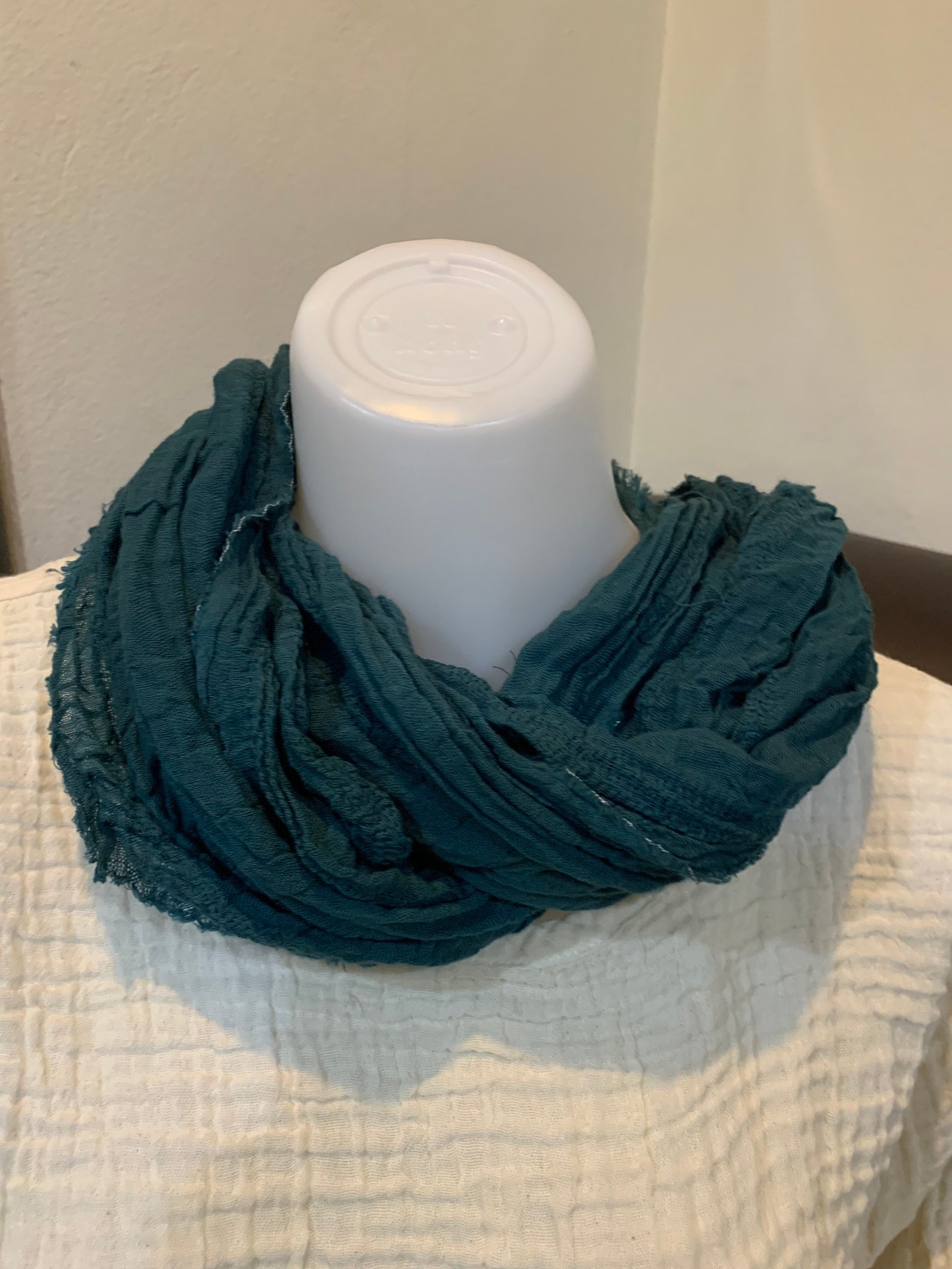 CX0008 Lightweight Scarf Cotton Gauze Neck Scarf 100 Cotton Etsy