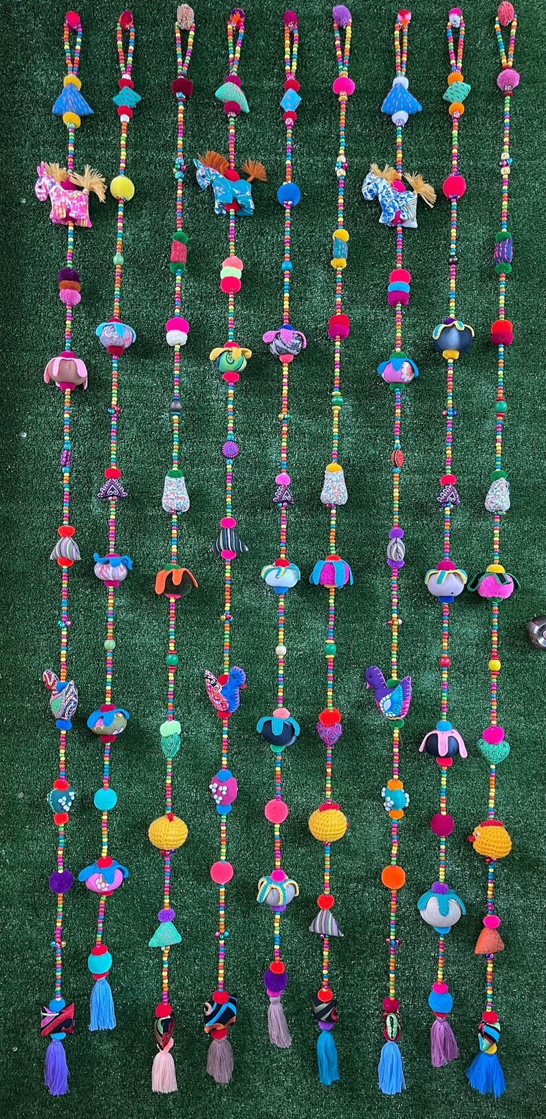 CD0020 Get 9line Door Bead Handmade Decorate by Cute Doll for Etsy