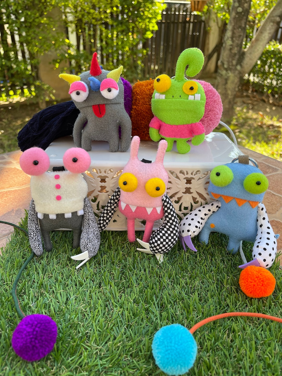 MG0042 Get Monsters Gang Cute Handmade,cute Little Monster
