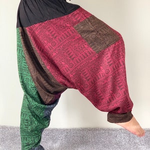 HO0012 Thai Rayon Baggy Unisex Harem Pants Perfect for Yoga - Etsy