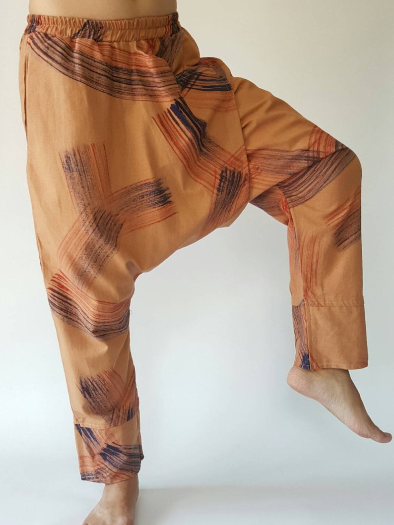 Elastic waist pants Unisex pants in color brush HR0121 Men Fashion Pants
