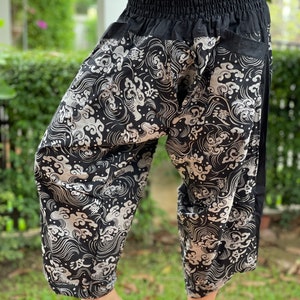 HC0108 Samurai Pants Men's Fashion Harem Pants Yoga Pants - Etsy