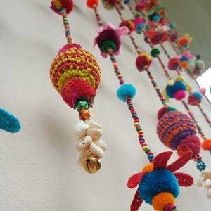 MC0002 Elephant set B 100% Handmade Cute Doll Beads Curtain For Home Decoration (For Window)