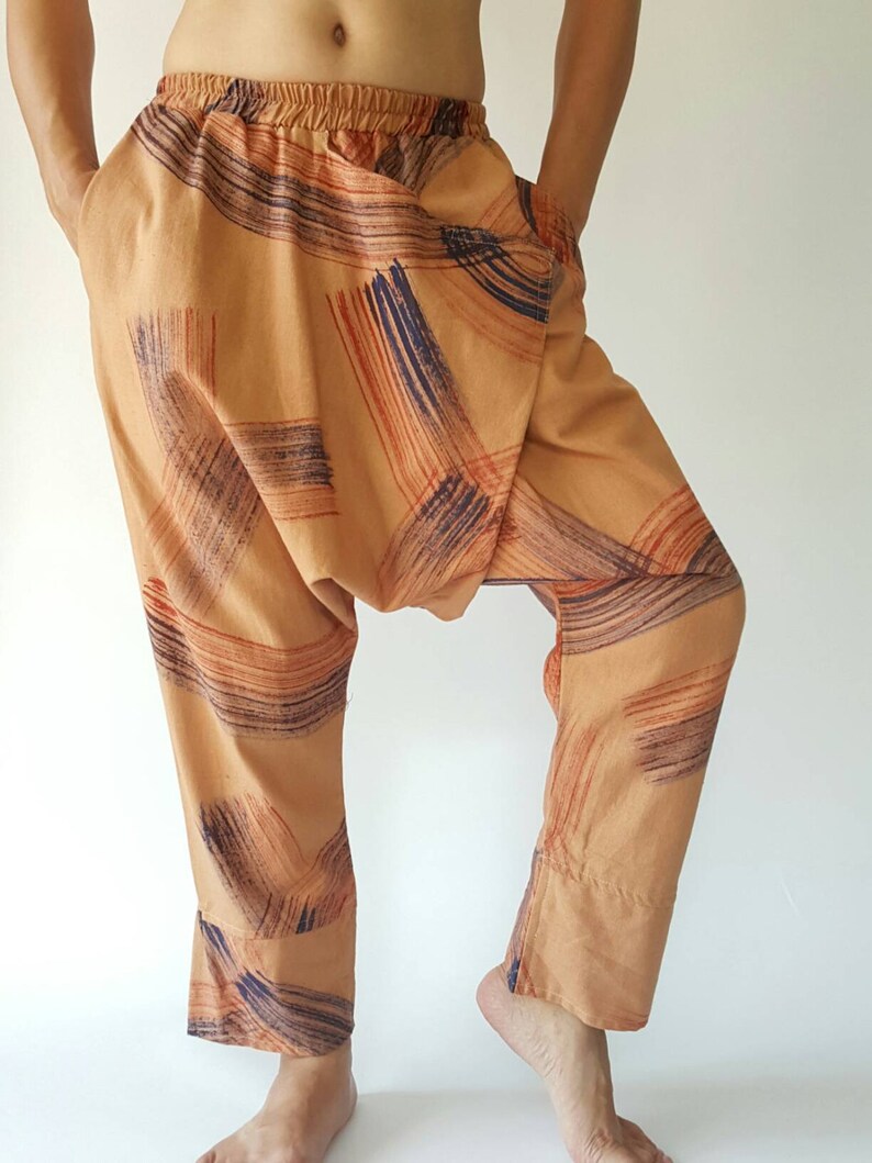 Elastic waist pants Unisex pants in color brush HR0121 Men Fashion Pants