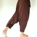 PANASIAM Aladdin Harem Pants - 100% Cotton Unisex Lounge Pants For Meditation & Festivals
