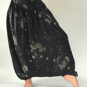 HR0153 Cotton baggy unisex harem pants,Thai cotton Style baggy Yoga Pants, Harem pants