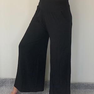 WL0300 Tie Dye Stretch Wide Leg Yoga Pants High Waist, Yoga Pants Elastic Waist Wide Leg