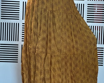 SY0008 Saia Boho Patchwork Rayon. Saia longa, estilo boho, Saia de praia