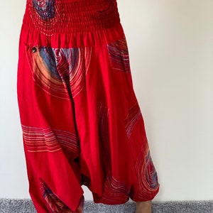 HR0230 Harem Pants Unisex Low Crotch Yoga Trousers