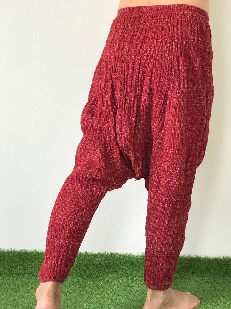 CG0072 Cotton Gauze Pants Harem Pants Super Soft Rayon Baggy Etsy