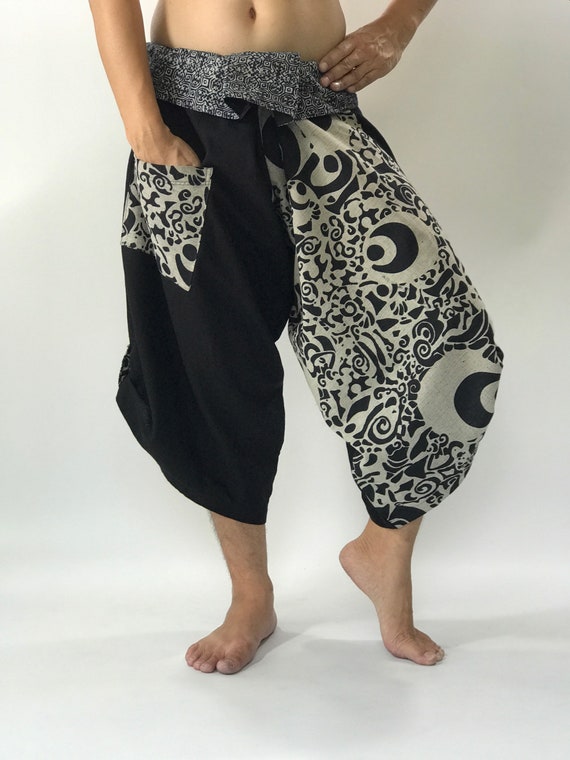 wrap around harem pants