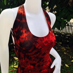 DR0018 Maxi tiedye Dress spandex, dyed Thai  maxi dress