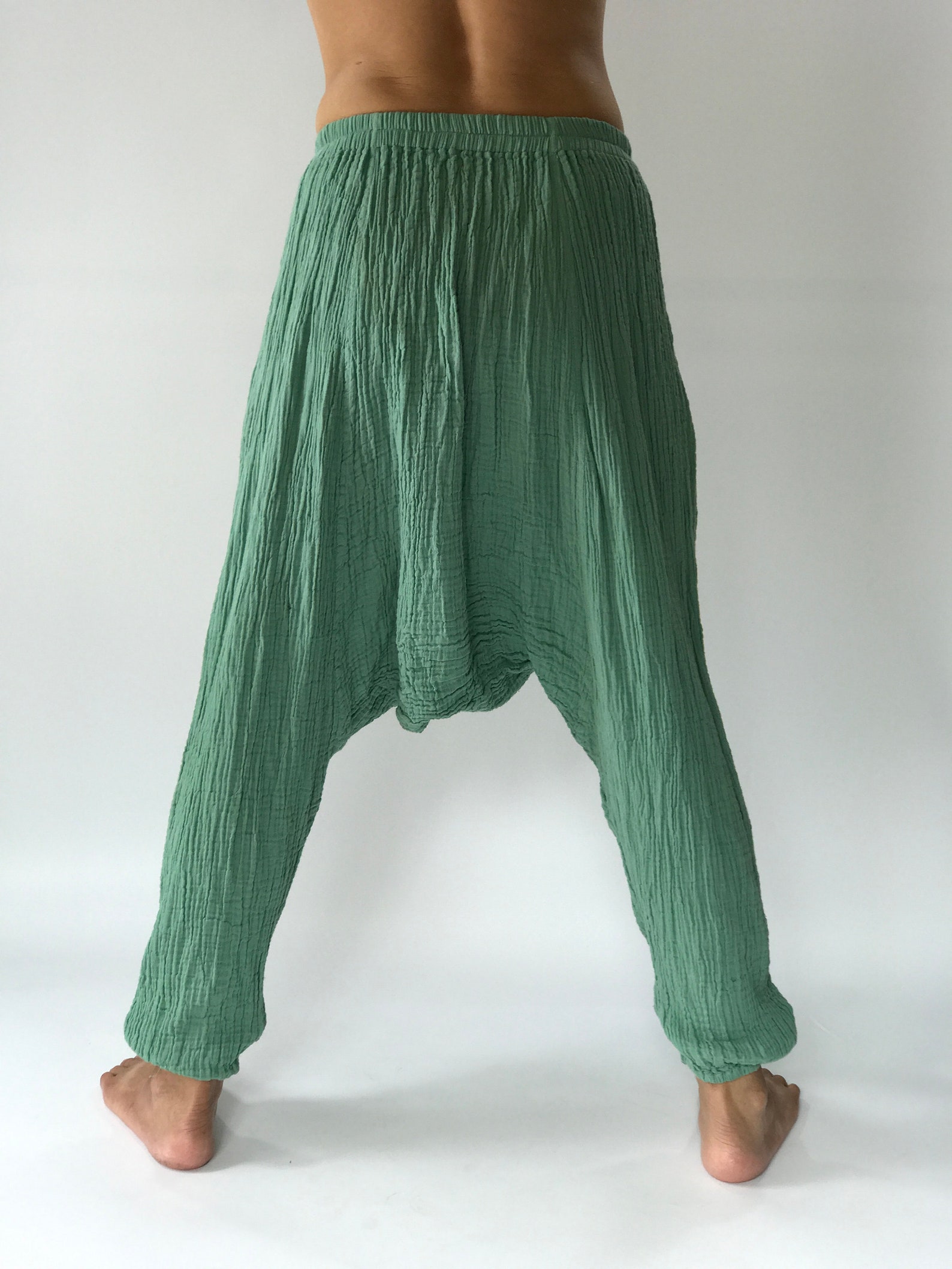 rayon harem pants