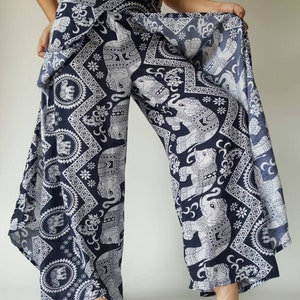 PK0078 Boho Women&#39;s Open Leg Pants, amazing comfortable Open Leg Pants are made from lightweight cotton fabric