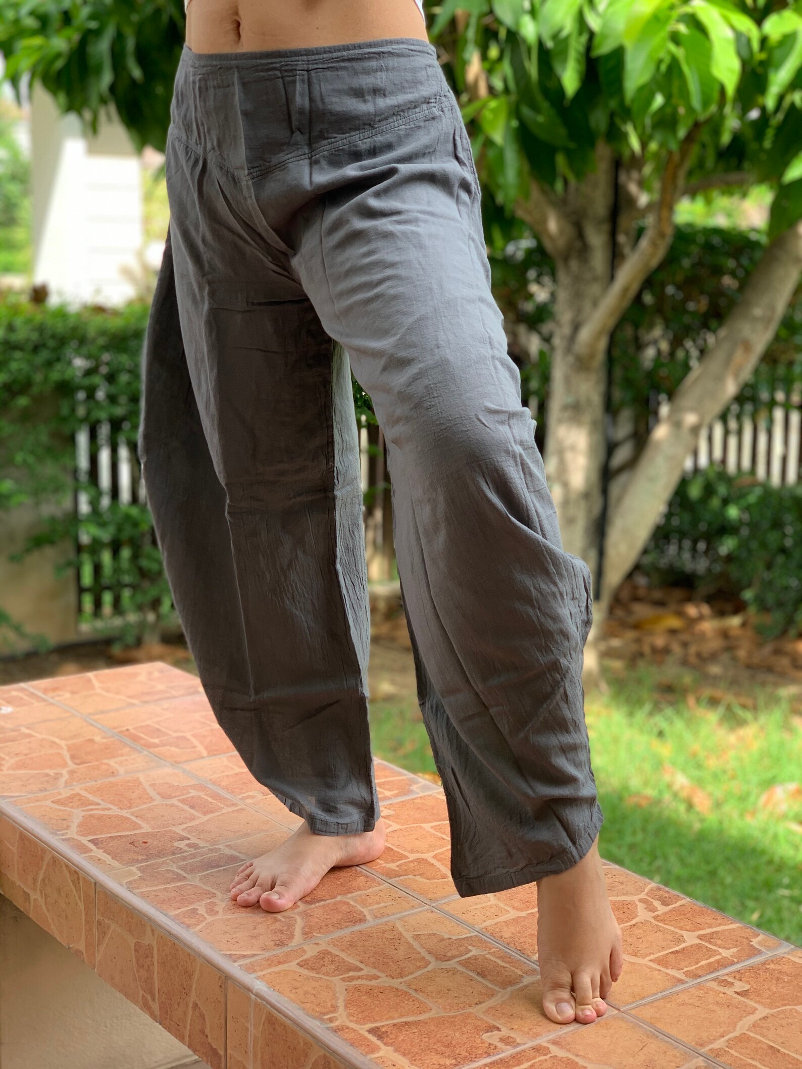 CG0110 Cotton Soft Rope Pants Lady Pants Light Weight Women Etsy