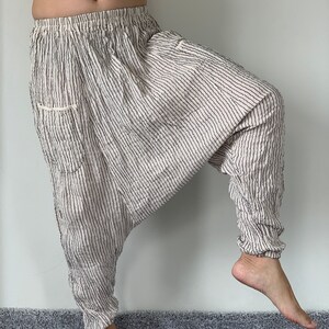CG0215 Cotton gauze pants, Harem Pants super soft rayon baggy unisex harem pants have the &quot;flow&quot;, perfect of yoga