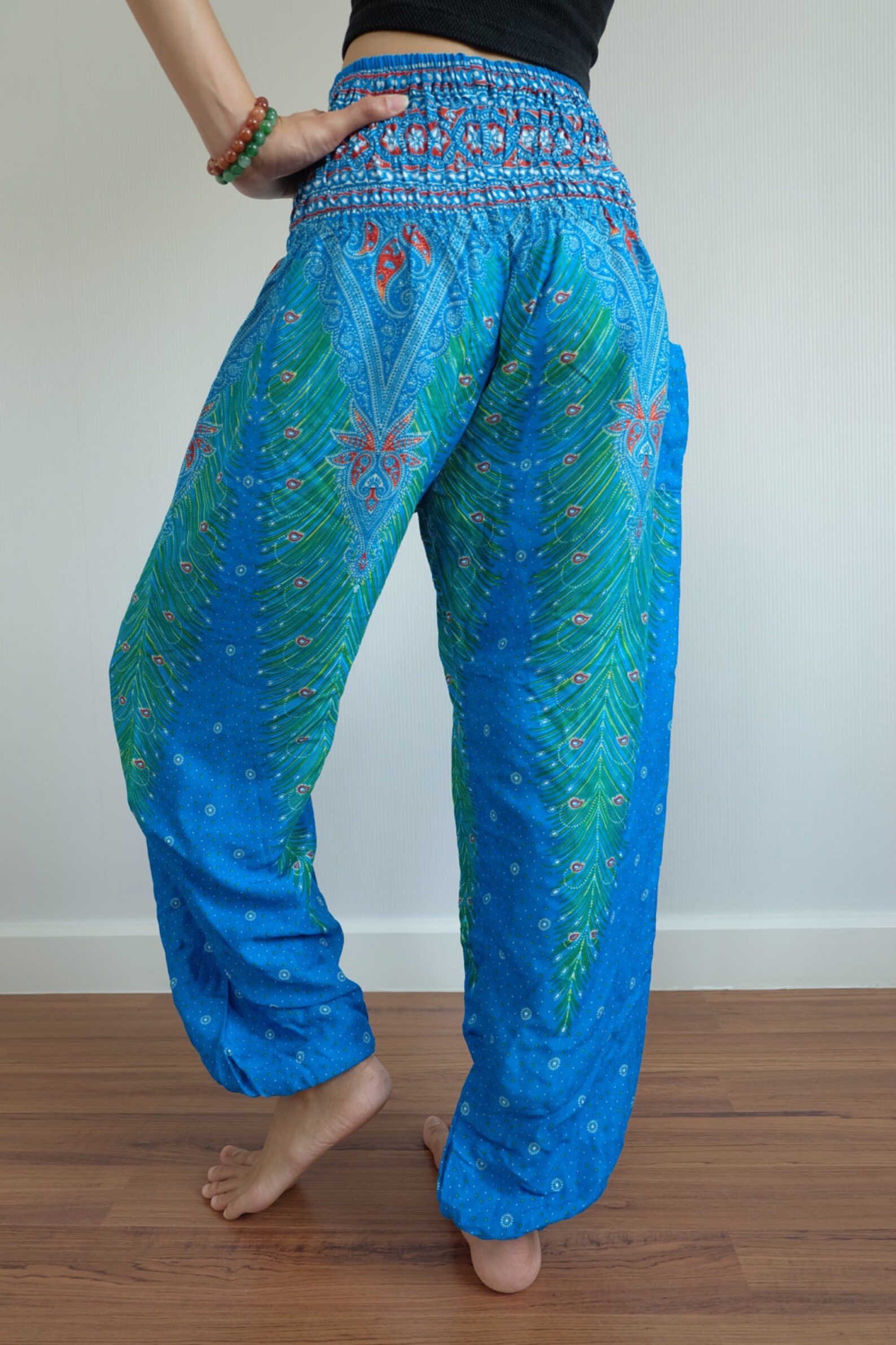 SM0035 Genie Pants Comfy Trouser Gypsy Pants Rayon Etsy UK
