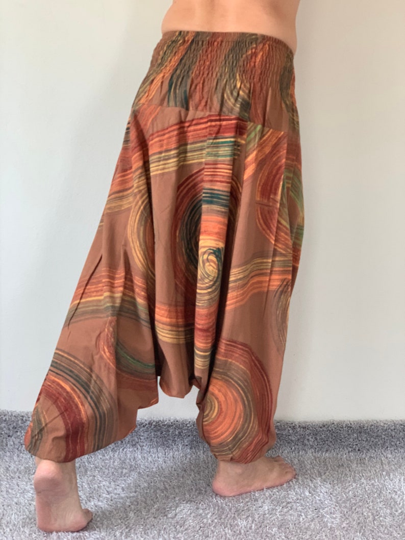 HR0226 Harem Pants Unisex Low Crotch Yoga Trousers