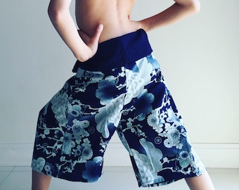KD0003 kid fisherman pant thai yoga pants pants, fit for all kid