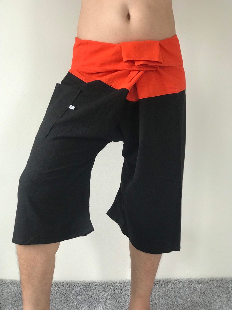 Cotton Unisex pants Thai Fisherman Pants Wrap pants F30046 Thai Fisherman Pants Wide Leg pants