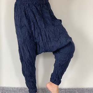 CG0062 Cotton gauze pants, Harem Pants super soft rayon baggy unisex harem pants have the &quot;flow&quot;, perfect of yoga
