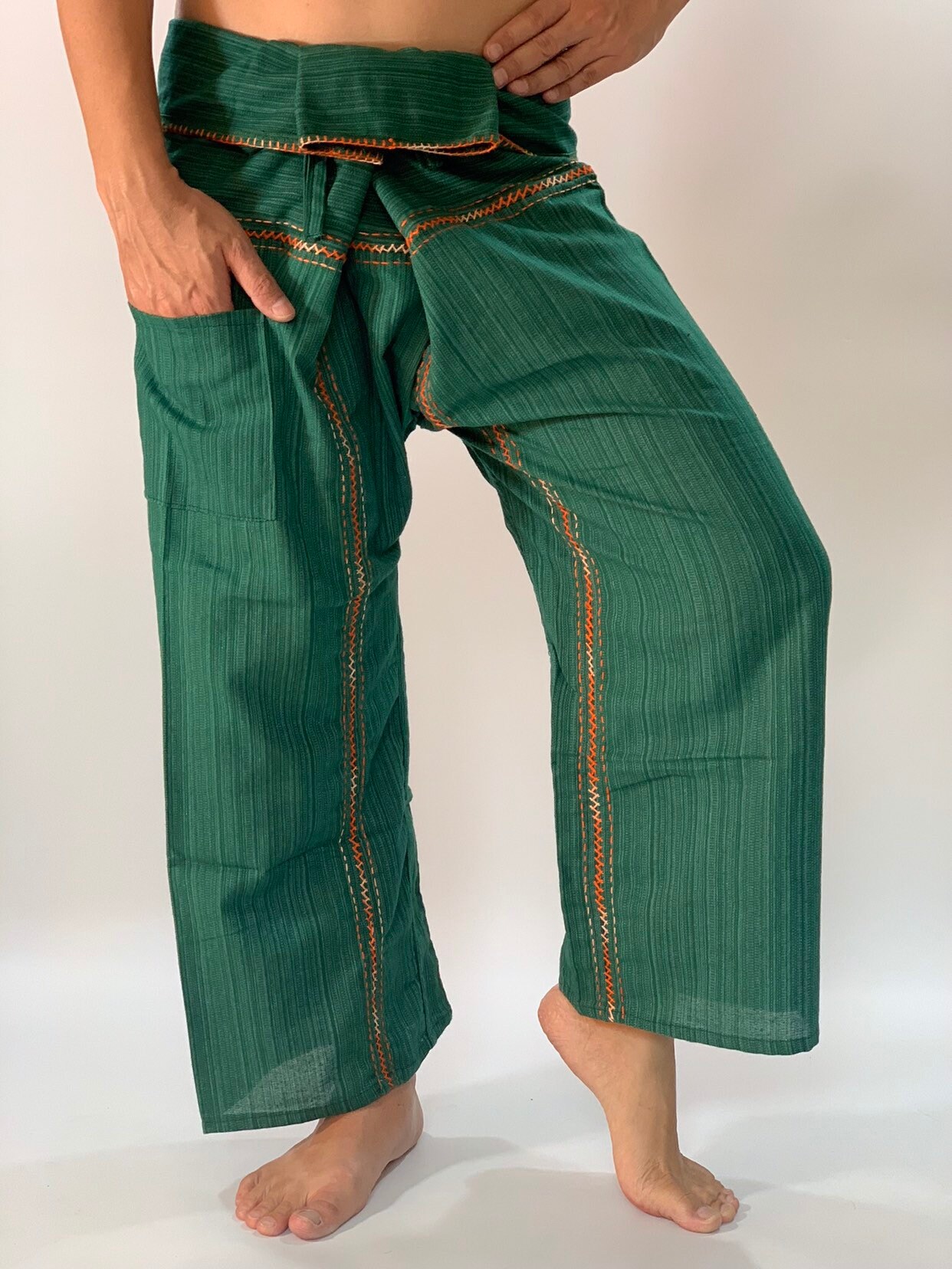 TCZ0101 Thai Fisherman Pants Wide Leg Pants Wrap Pants Etsy UK
