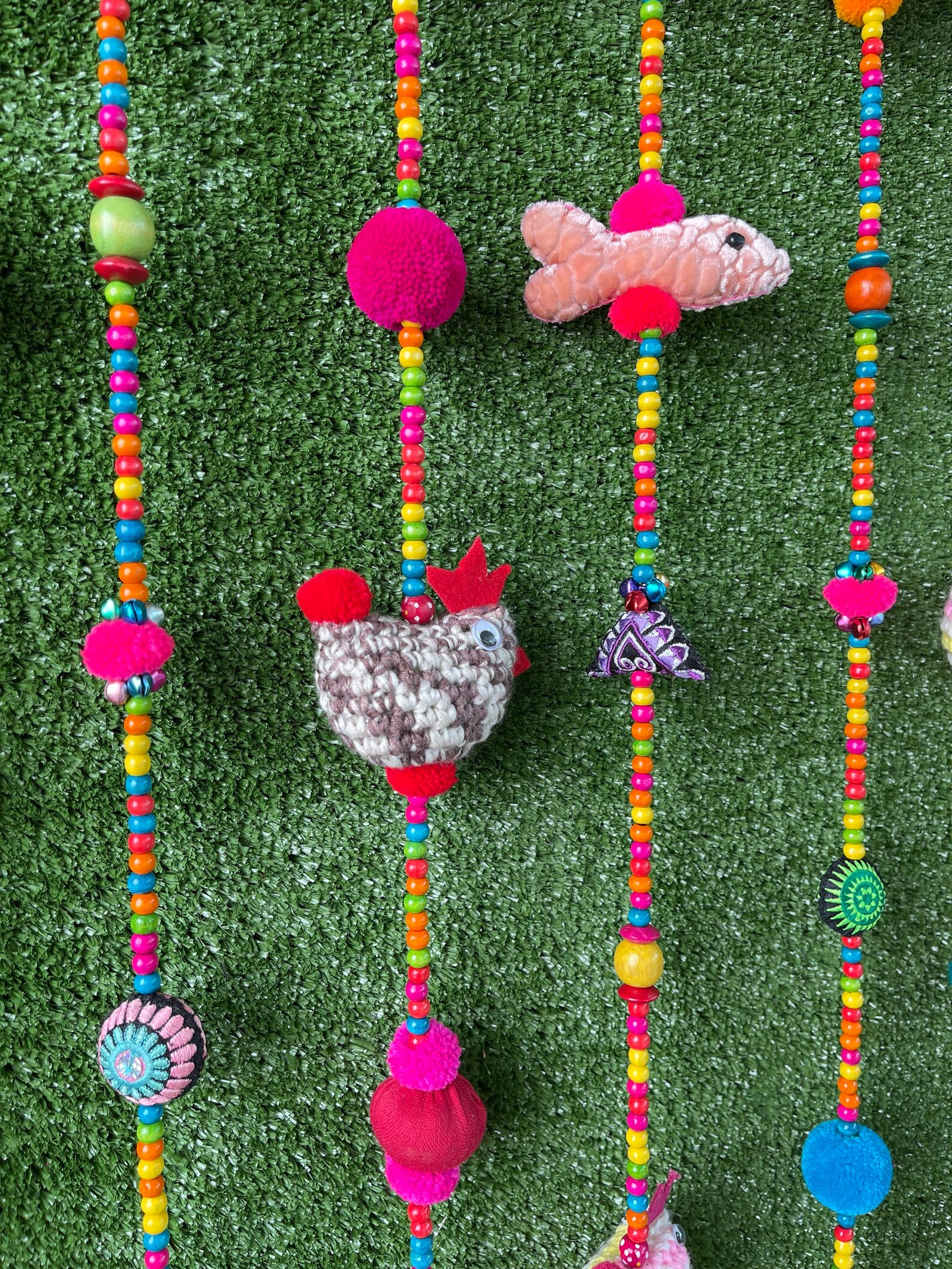 CD0030 Get 9line Door Bead Handmade Decorate by Cute Doll for Etsy