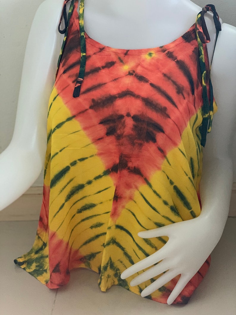 perfect for yoga super comfort TD0041 Women/'s Tie Dyed Top tie dye
