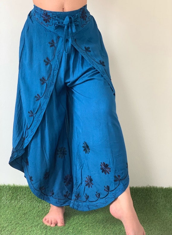 ID0439 Original Ethnic Indian Cotton Trousers Casual Pants Etsy