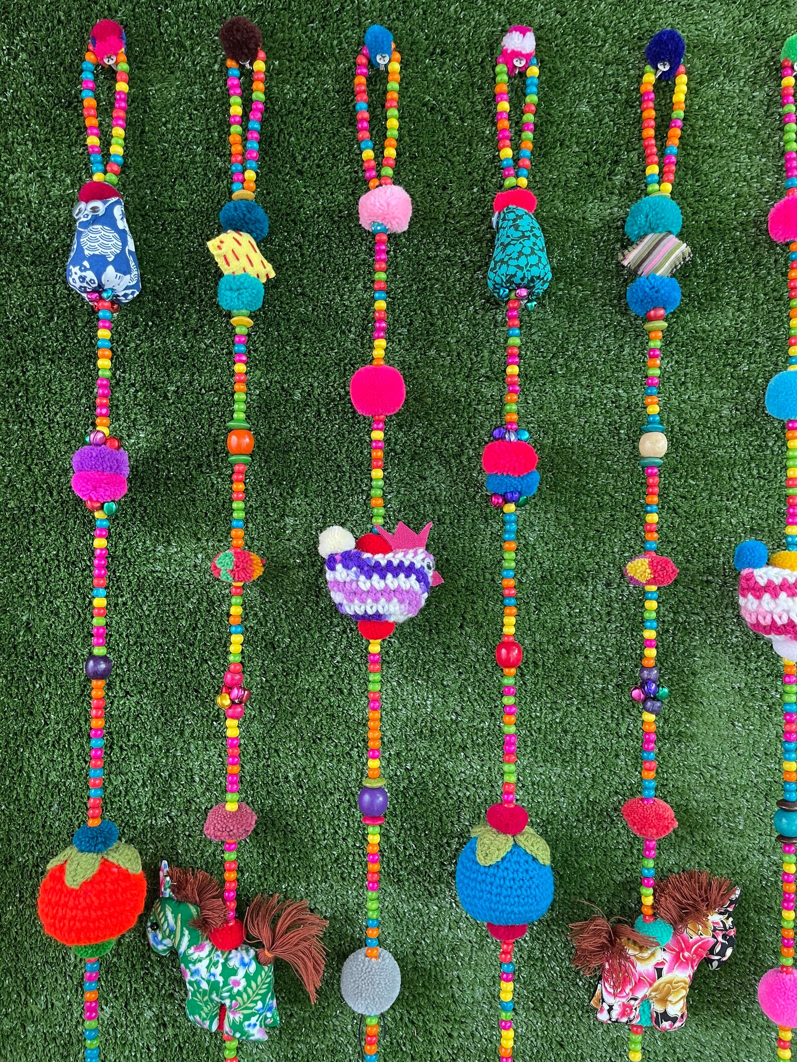 CD0018 Get 9line Door Bead Handmade Decorate by Cute Doll for Etsy