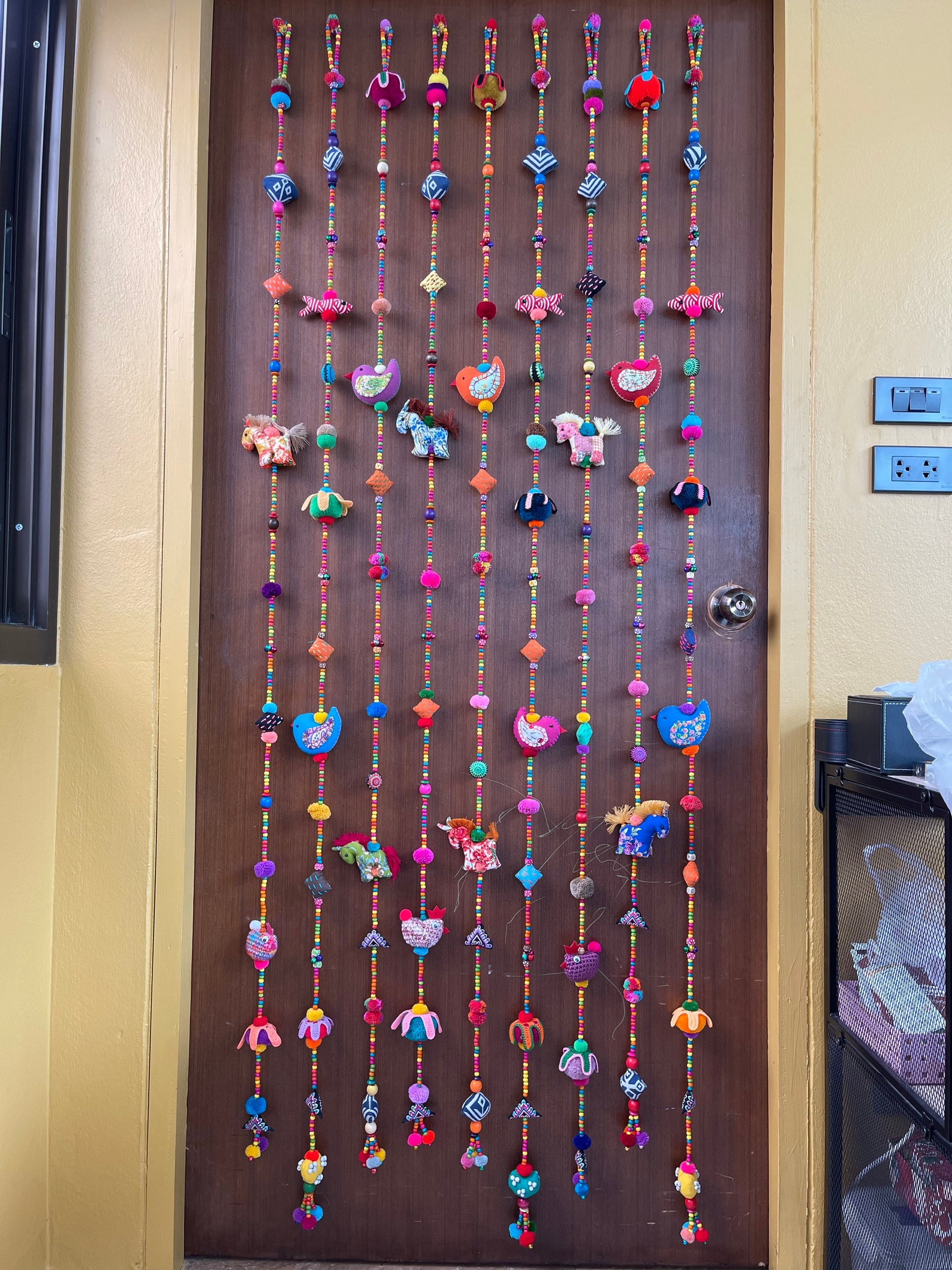 CD0009 Get 9Line Door Bead Handmade decorate by Cute Doll For Etsy