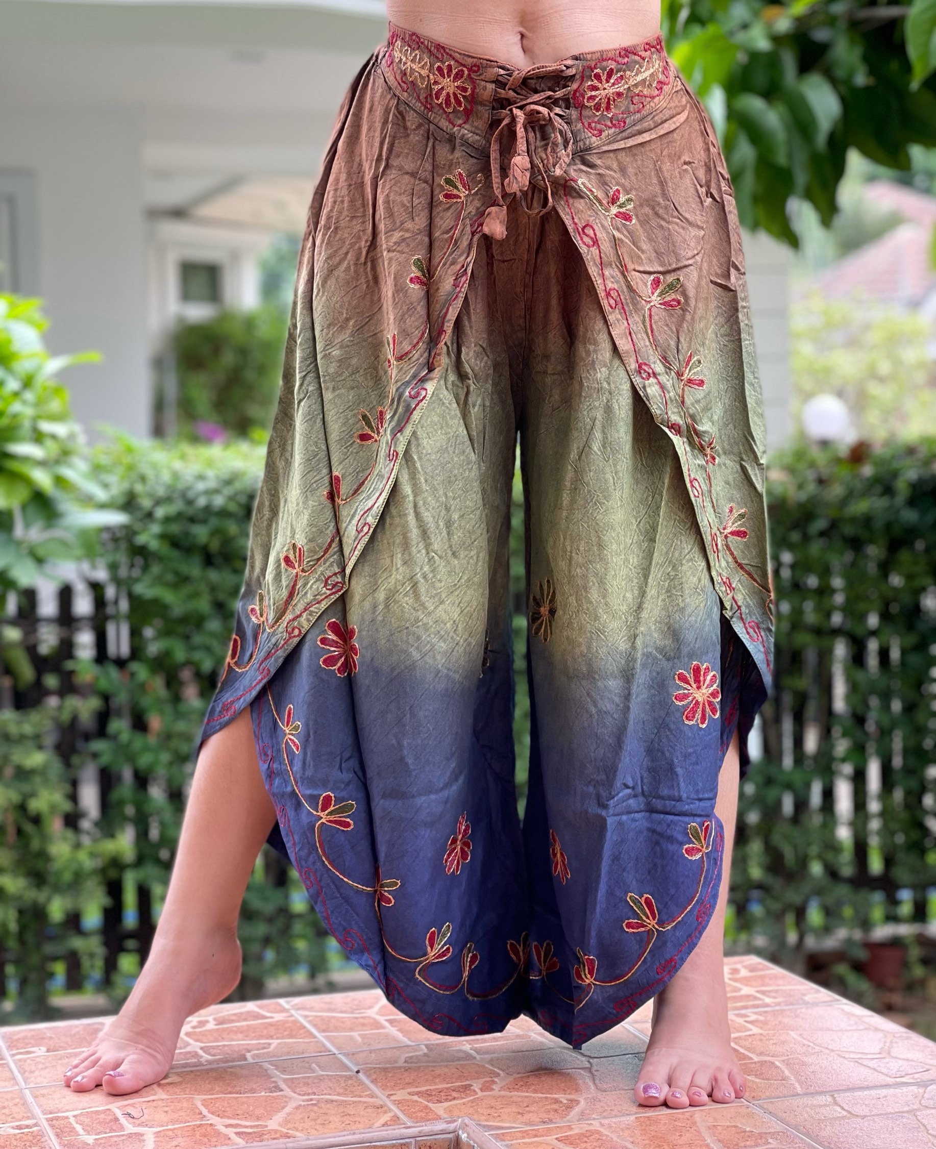 Pantaloni indiani deals uomo