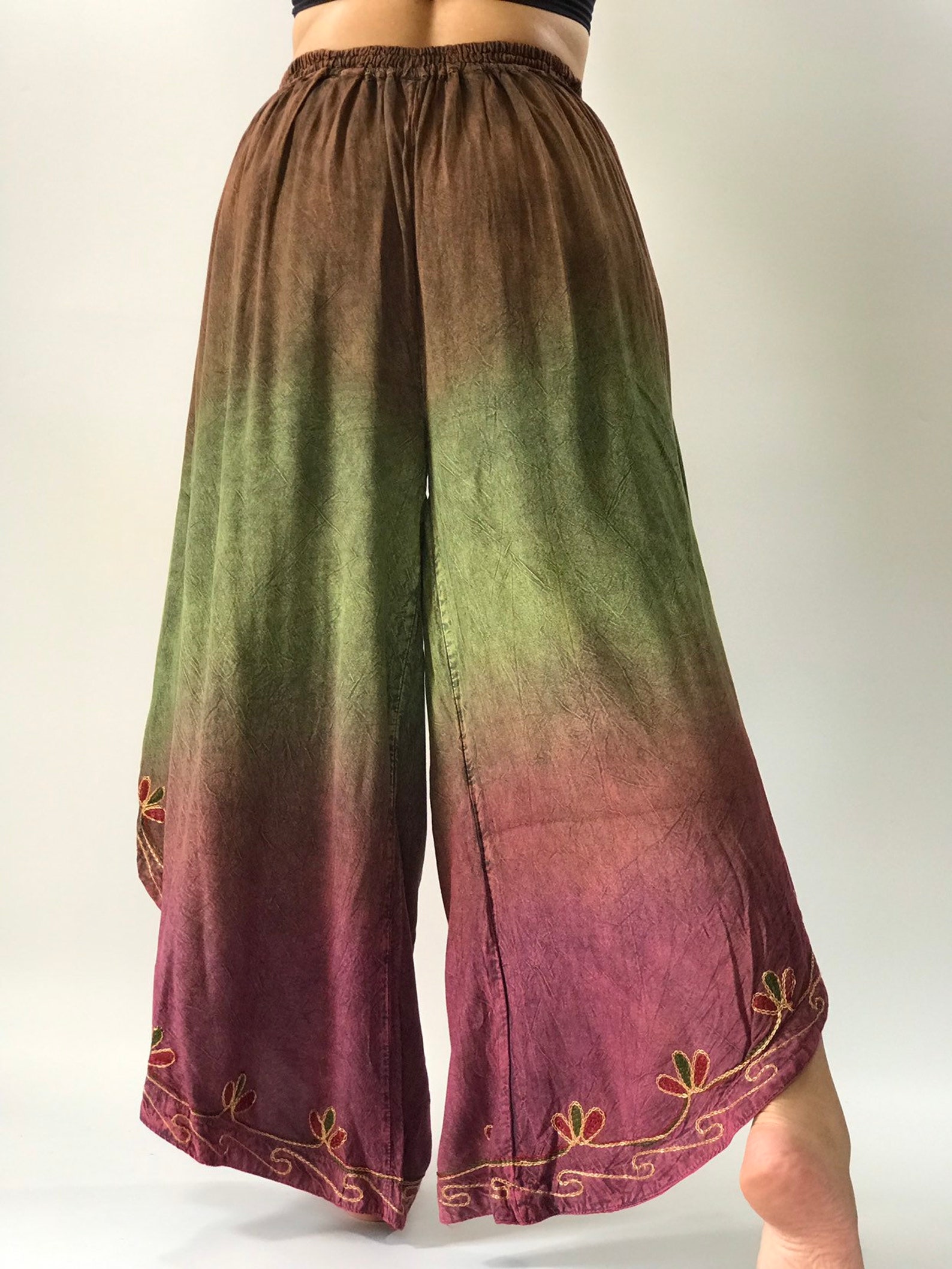 ID0402 Original Ethnic Indian cotton trousers Casual pants Etsy