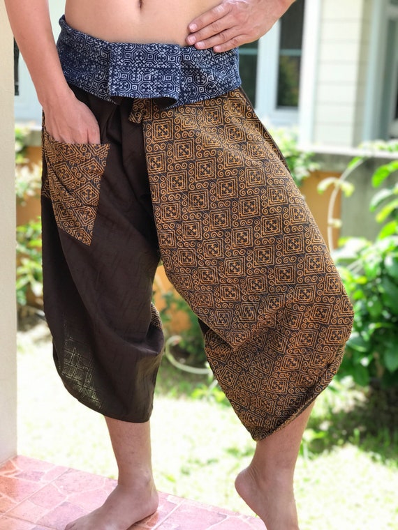 wrap around harem pants