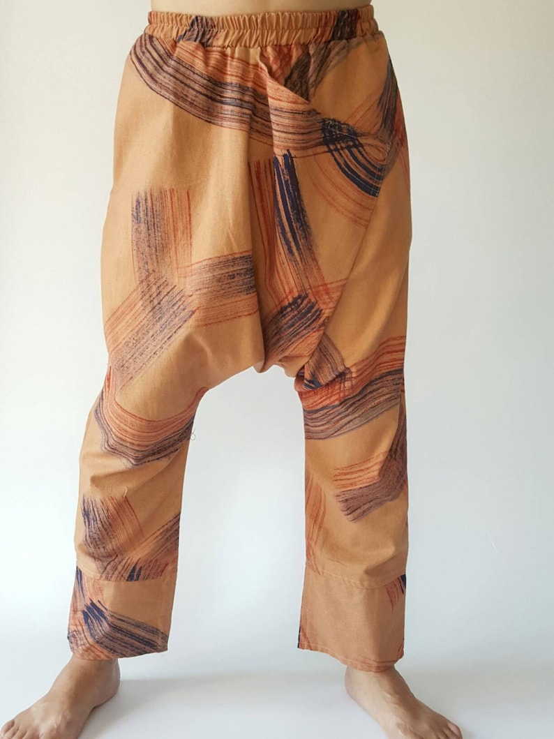 Elastic waist pants Unisex pants in color brush HR0121 Men Fashion Pants