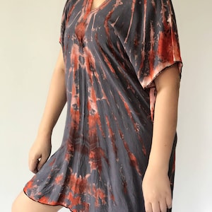 BL0002 Rayon Lady Shirt Tiedye, Soft Rayon