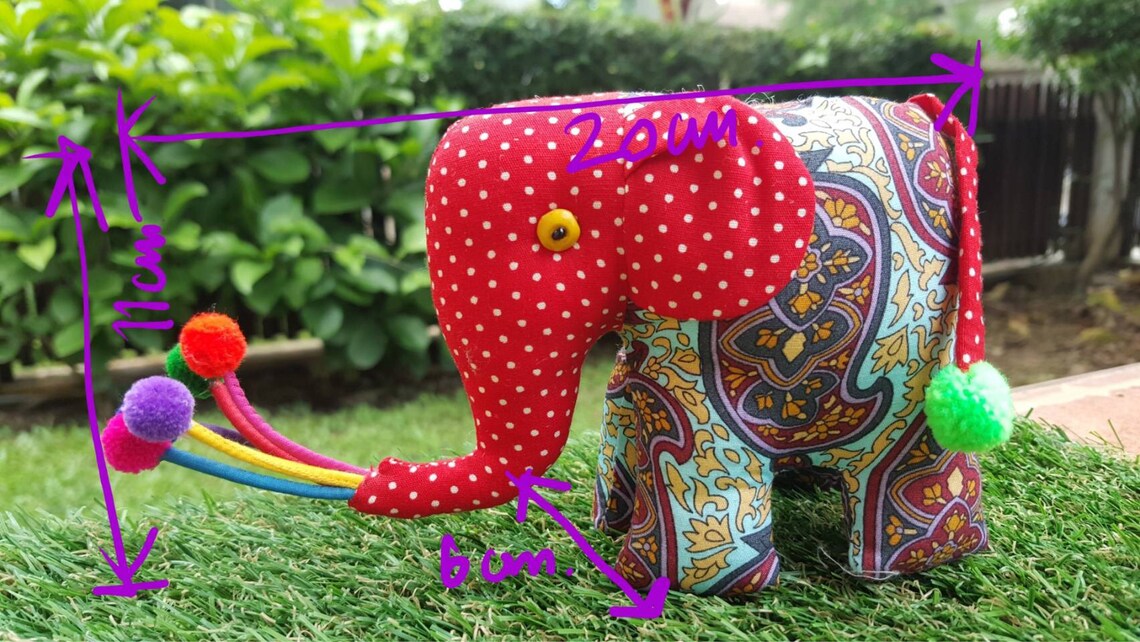 Elephant Dolls Baby Girl Nursery Cute Dolls Customized Baby Etsy