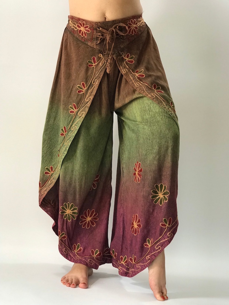 ID0402 Original Ethnic Indian cotton trousers Casual pants Etsy