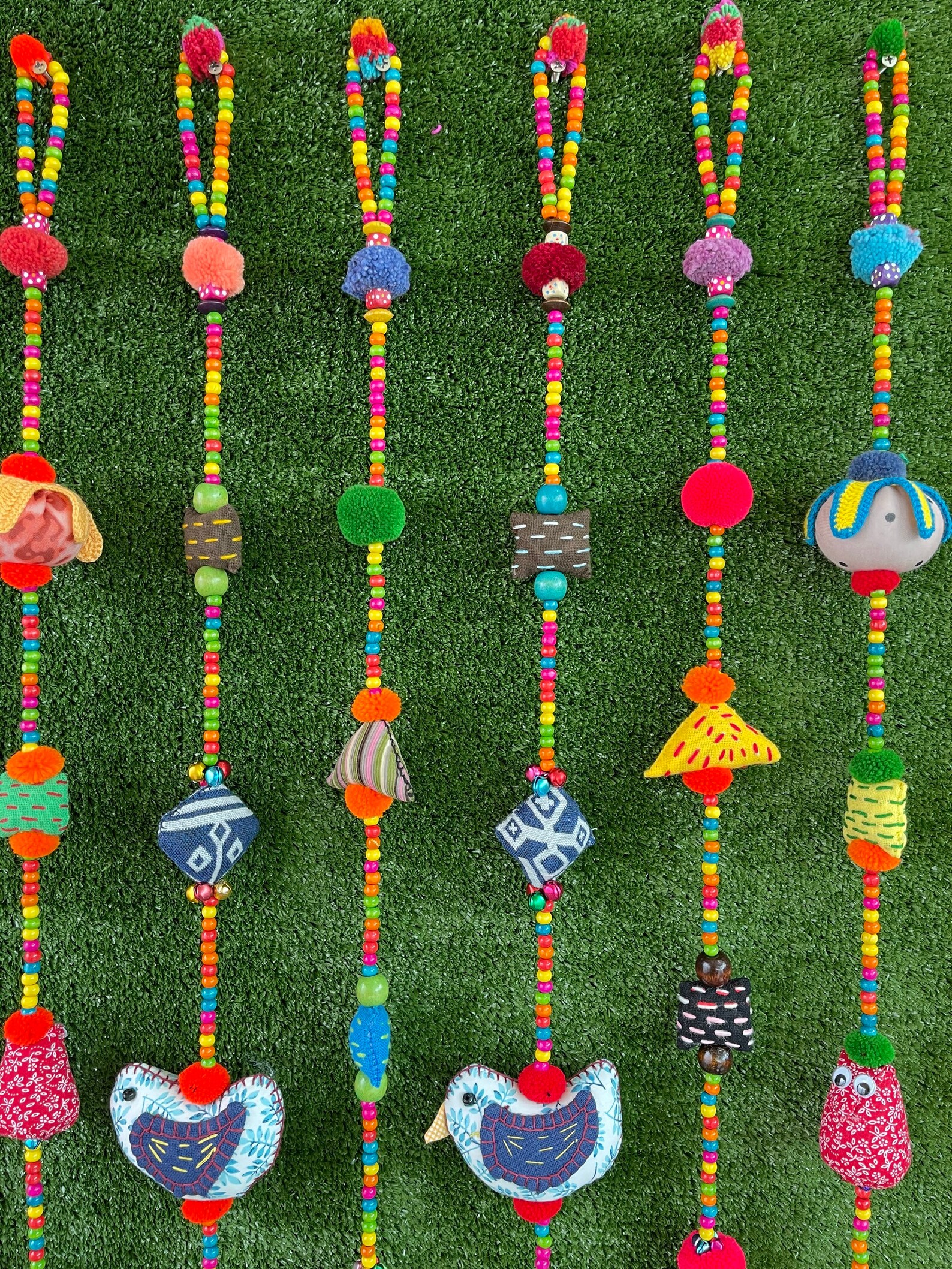 CD0013 Get 9line Door Bead Handmade Decorate by Cute Doll for Etsy