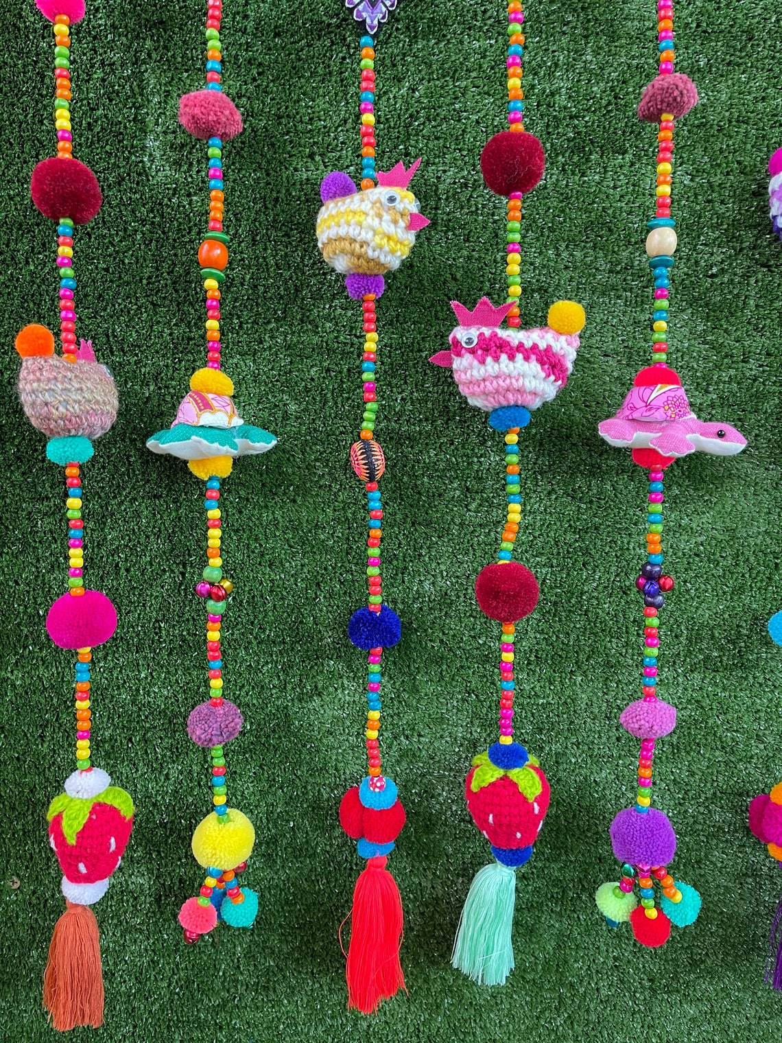 CD0018 Get 9line Door Bead Handmade Decorate by Cute Doll for Etsy