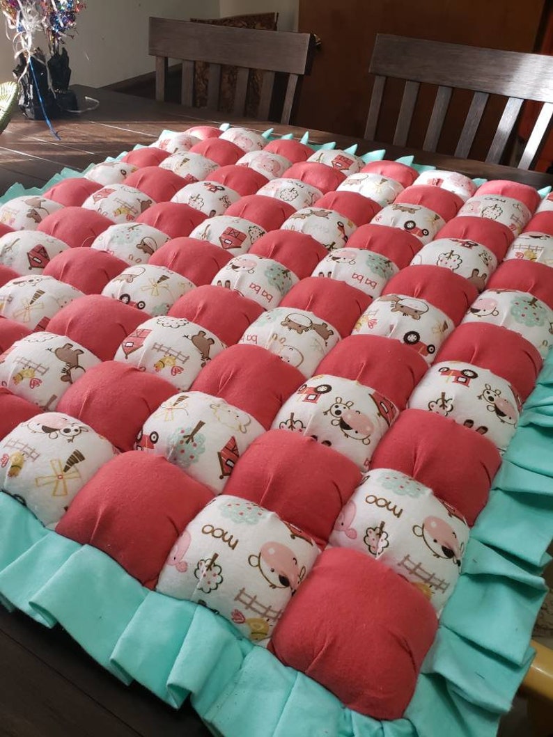 Tummy Time Baby Bubble Quilt Custom Made to Order Etsy